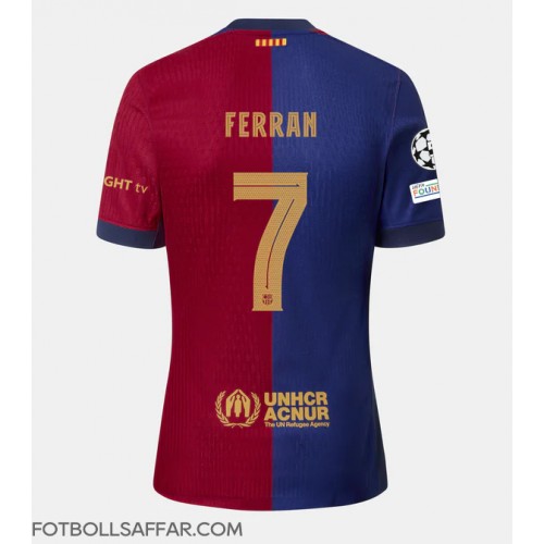 Barcelona Ferran Torres #7 Hemmatröja 2024-25 Kortärmad